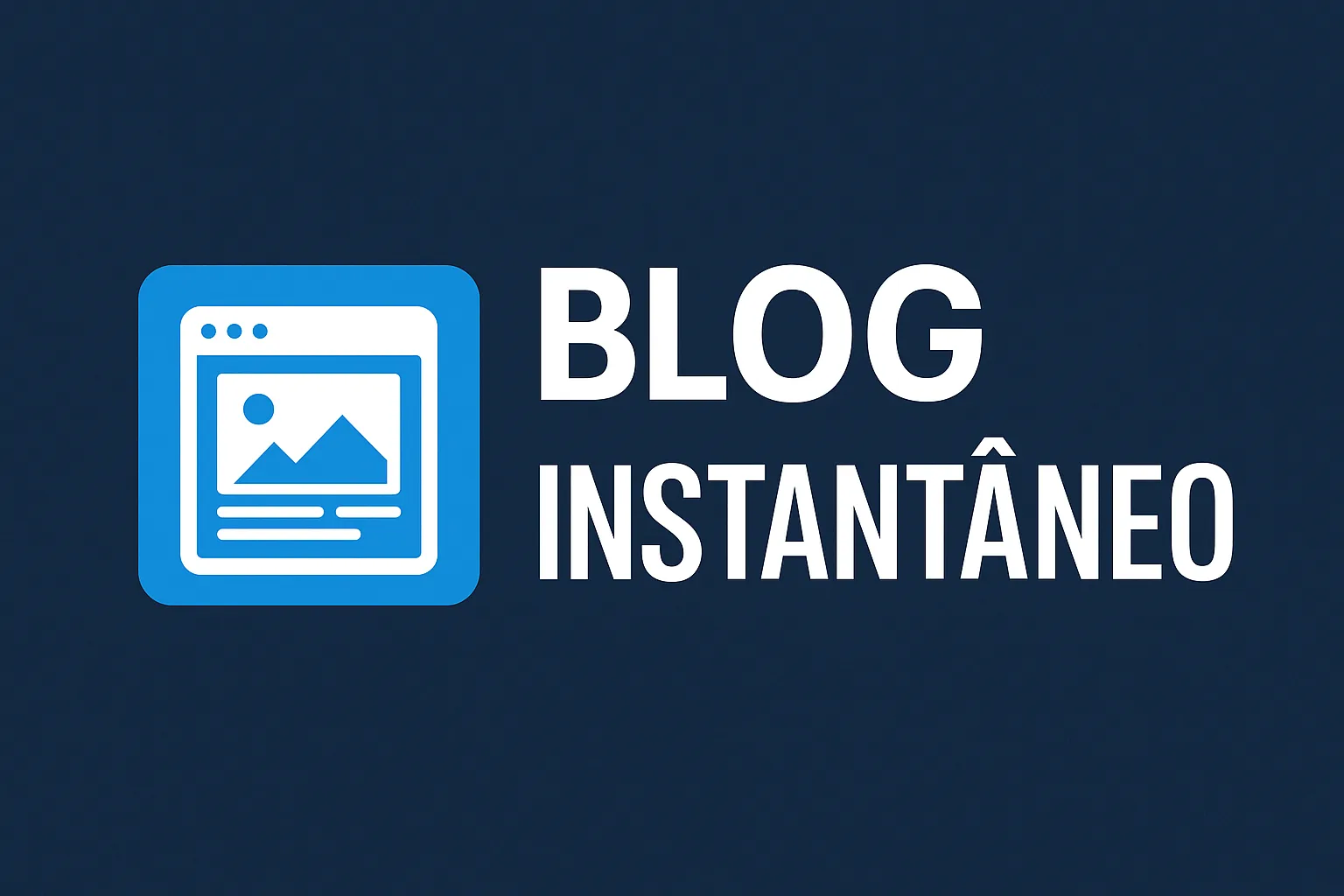 👋 Seja bem-vindo ao seu novo blog!